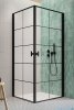 Radaway Nes Black Kdd I Factory kabina 80x90cm industrialny, loft